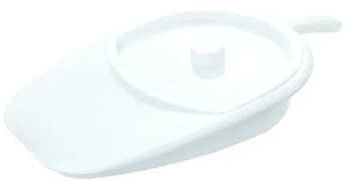 VITILITY Bettpfanne mit Deckel weiss (1 Stk)
