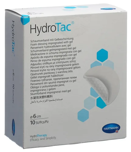 IVF HARTMANN, Hydro Tac Durchmesser 6 cm Schaum/Gel 10 Ex