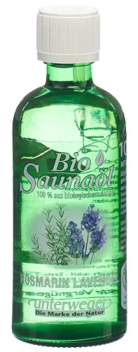 unterweger Bio Saunaöl Rosmarin Lavendel (100ml)