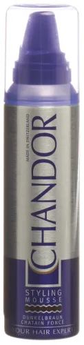 Chandor Colour, CHANDOR COLOUR Styling Mousse Dunkelbraun 150 ml