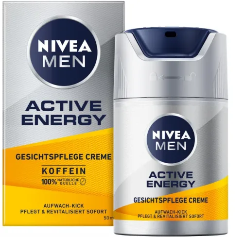 Nivea, NIVEA NIVEA MEN Active Energy Gesichtscreme 50 ml Herren