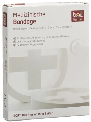 Bort Kniebandage S -32cm beige (1 Stk)