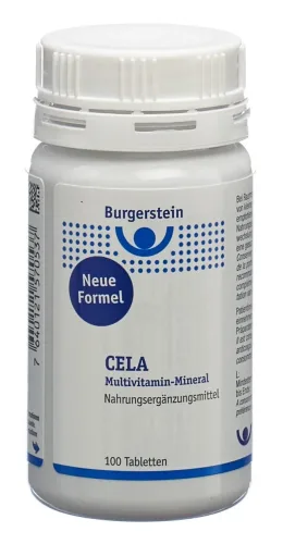 Burgerstein, BURGERSTEIN CELA Multivitamin-Mineral Tabl 100 Stk
