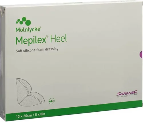 Mepilex Heel Schaumverband, 13x20cm (5 Stk)