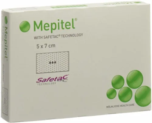 Mepitel Wunddistanzgitter 5x7cm (5 Stk)