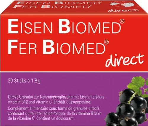 Biomed, EISEN BIOMED direct Gran Sticks 30 Stk