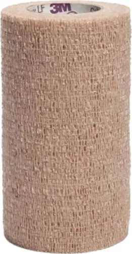 3M Coban Elastische Binde selbsthaftend 10.1cmx4.57m hautfarben (18 Stk)