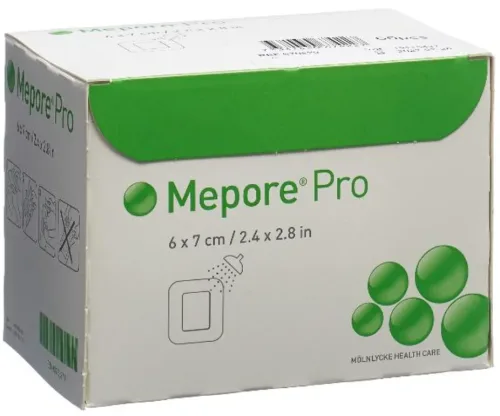 Mepore Pro Wundverband, 6x7cm (60 Stk)