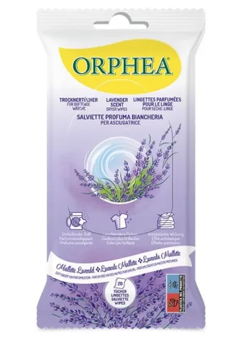 ORPHEA Trocknertücher Lavendelduft (20 Stk)
