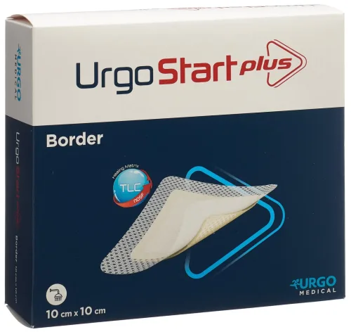Urgo Start Plus Border Wundauflage, 10x10cm (10 Stk)