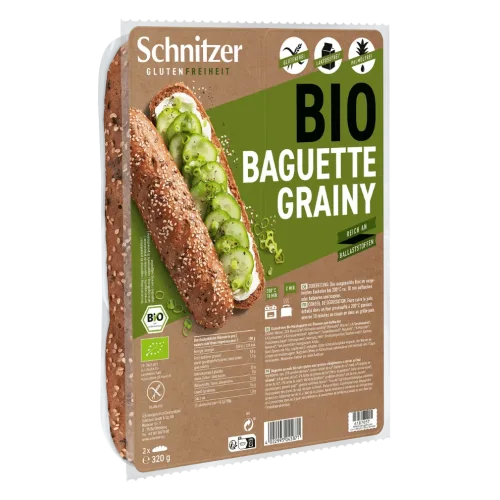 Schnitzer Bio Baguette Grainy (320g)