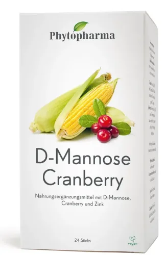 Phytopharma D-Mannose Cranberry Sticks (24 Stk)