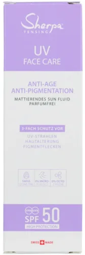 Sherpa Tensing, Sherpa Tensing Sherpa Sun Fluid Anti-Age/Pigment SPF