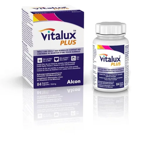 Vitalux Plus, Vitalux Plus 84 Kapseln | Augentropfen