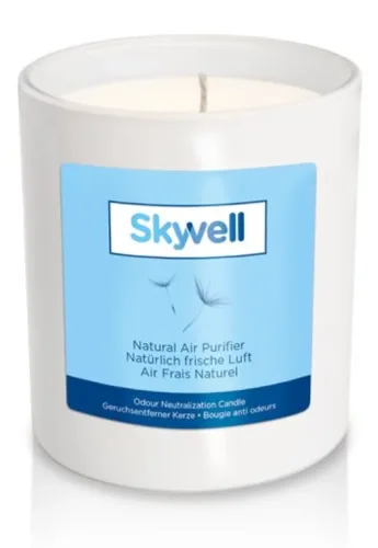 Skyvell home Geruchsentferner Kerze Glas (200ml)