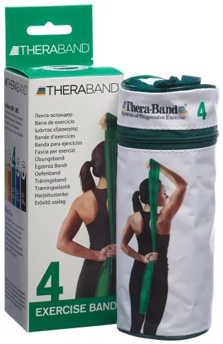 Theraband, grün, stark, 2.5mx12.7cm (1 Stk)