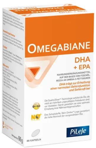 OMEGABIANE DHA + EPA Kapseln (80 Stk)