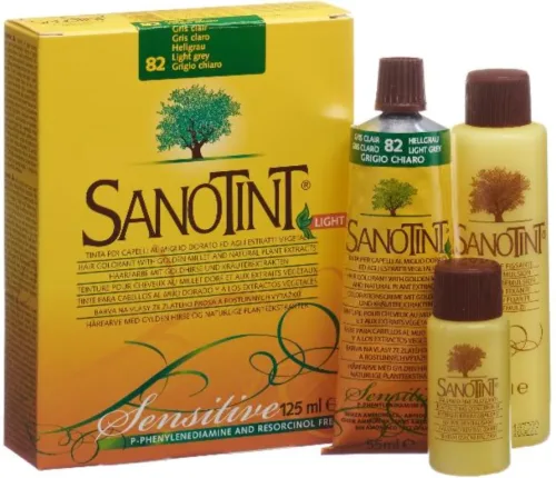 Sanotint Sensitive Haarfarbe 82 hellgrau (125ml)