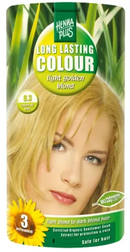 HENNA PLUS Long Lasting Colour 8.3 Helles Goldblond (1 Stk)