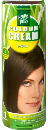 HENNA PLUS Colour Cream 4 Braun (60ml)