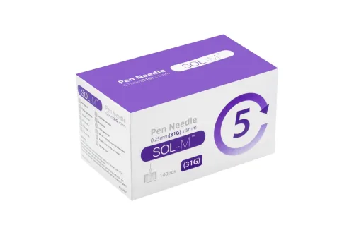 Sol-M Pen Nadel 31G 0.25mmx5mm (100 Stk)