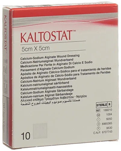 KALTOSTAT Kompressen, 5x5cm, steril (10 Stk)