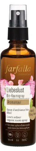 Farfalla Aromamour Liebeslust Bio-Raumspray (75ml)