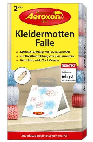 Aeroxon Kleidermotten Fallen (2 Stk)