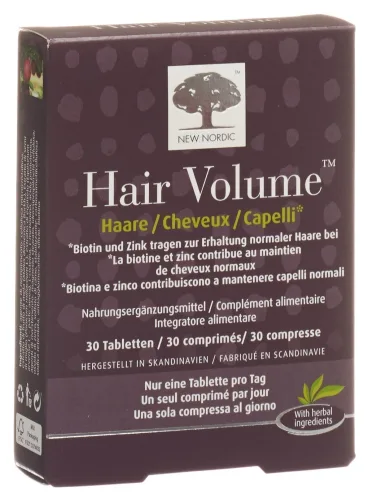 NEW NORDIC Hair Volume Tabletten (30 Stk)