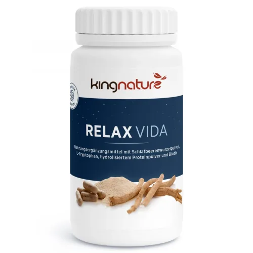 kingnature Relax Vida Kapseln (60 Stk)