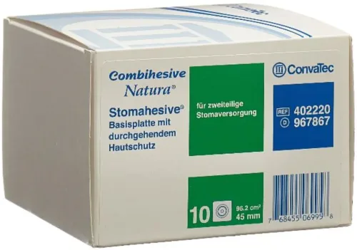 ConvaTec Natura Duoflex Basisplatten 45mm 10x10cm (10 Stk)