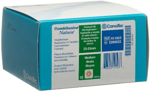 ConvaTec Natura Modellierbare Basisplatte 22-33/45mm (10 Stk)