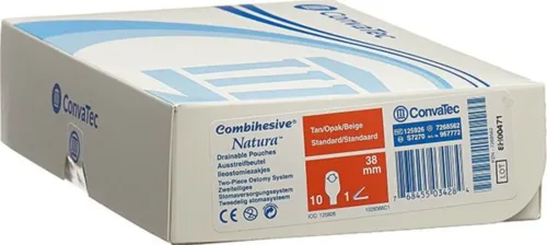 ConvaTec Natura Ileostomie Beutel Standard opak 38mm (10 Stk)