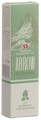 ARROW Fusscreme mit belebender Zitronenmelisse (65ml)
