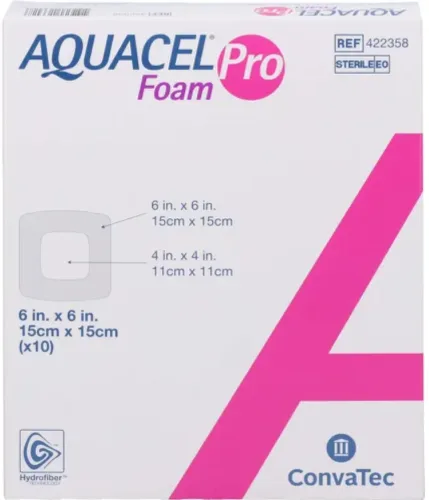 ConvaTec AQUACEL Foam Pro 15x15cm (10 Stk)