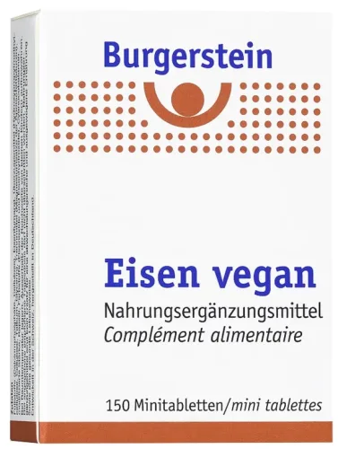 Burgerstein Eisen Vegan Tabletten (150 Stk)
