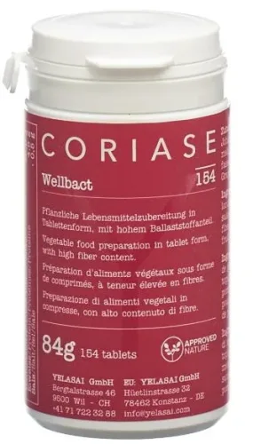 CORIASE Wellbact-Tabletten für das Haar (154 Stk)