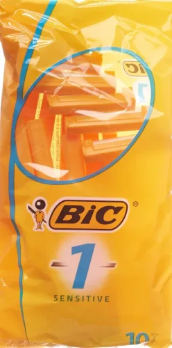 BiC 1 Sensitive 1-Klingenrasierer (10 Stk)