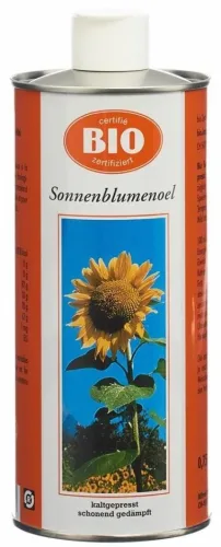 Brack Sonnenblumenöl kaltgepresst Bio (7.5dl)