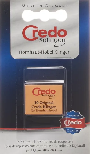 Credo Ersatzklingen für Hornhauthobel (10 Stk)