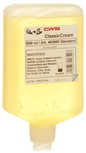 CWS Flüssigseife Classic Cream (500ml)