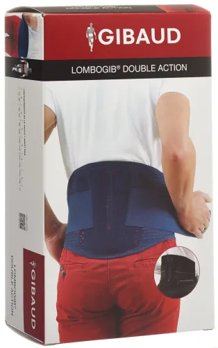 GIBAUD Lombogib Double Act 26cm, Grösse 3, 100-110cm blau (1 Stk)