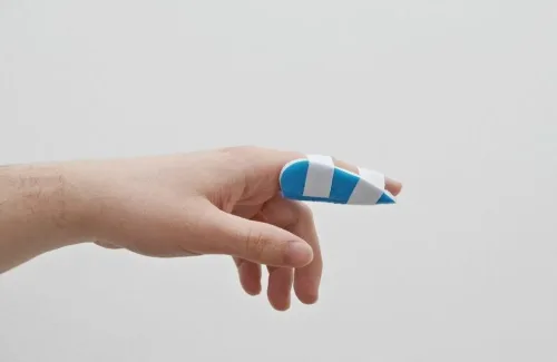 Chrisofix Fingerschiene, DIP+PIP, Grösse S, verformbar (1 Stk)