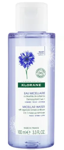 KLORANE - Mizellenlotion 3-in-1, Bio-Kornblume, 100  ml