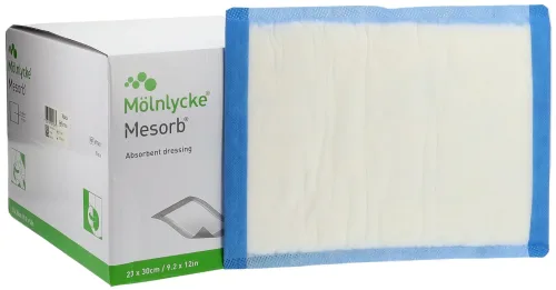 Mesorb, Mesorb Absorbierender Saugverband 30x23cm steril 30 Stk