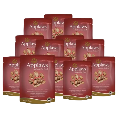 Applaws, Applaws Nassfutter mit Thunfisch und Garnele (70g)
