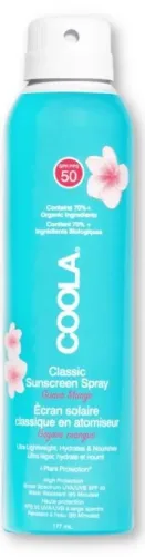 Coola, Coola Classic SPF 50 Body Spray Guava Mango Sonnenschutz 177 ml