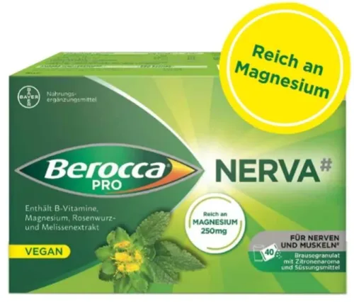 Berocca Pro Nerva Brausegranulat (40 Stk)