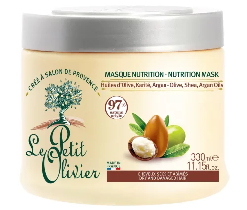 Le Petit Olivier, Le Petit Olivier Haarmaske trockene Haare 330 ml