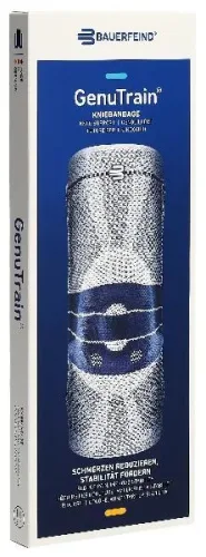 BAUERFEIND, Bauerfeind GenuTrain Aktivbandage Gr4 Comfort beige